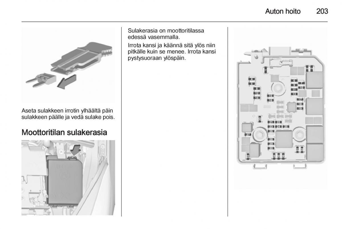 Opel Corsa D omistajan kasikirja / page 205