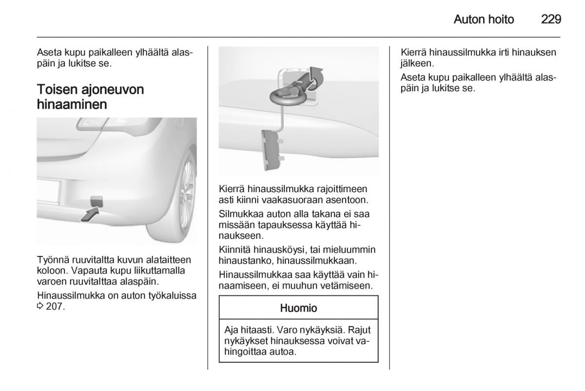 Opel Corsa D omistajan kasikirja / page 231