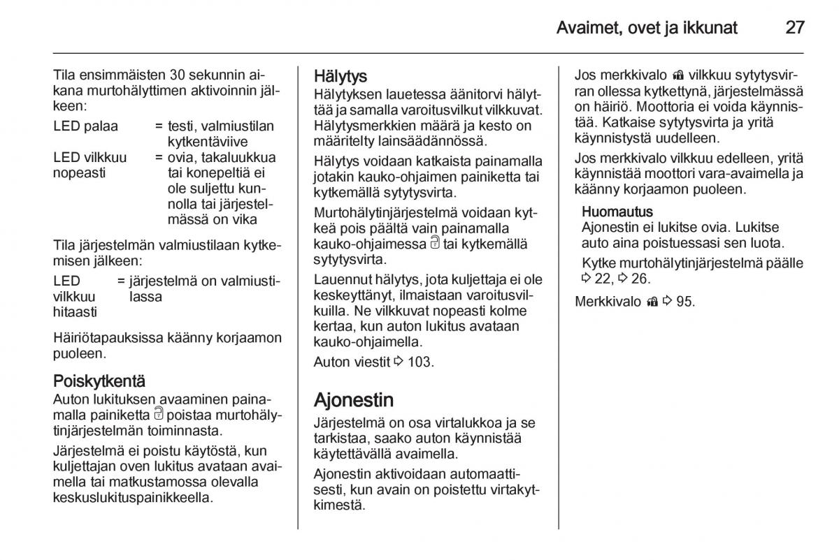 Opel Corsa D omistajan kasikirja / page 29