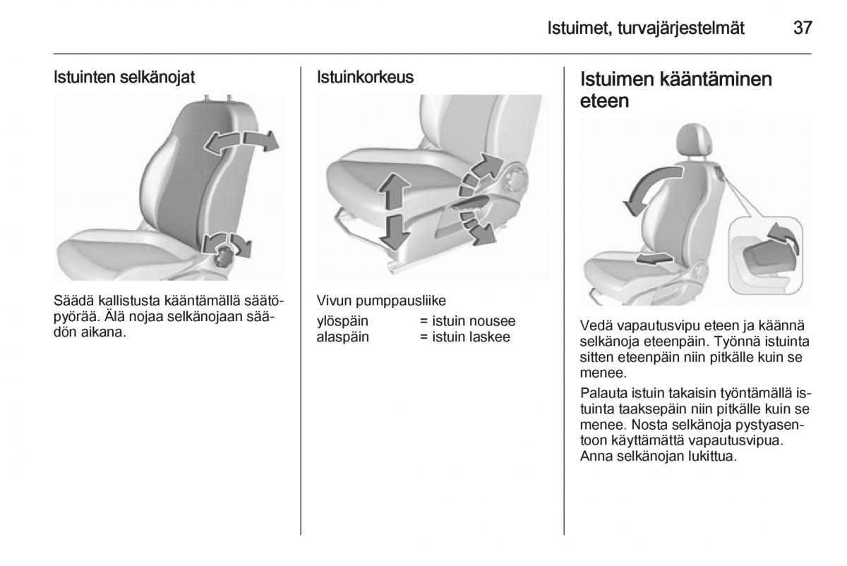 Opel Corsa D omistajan kasikirja / page 39