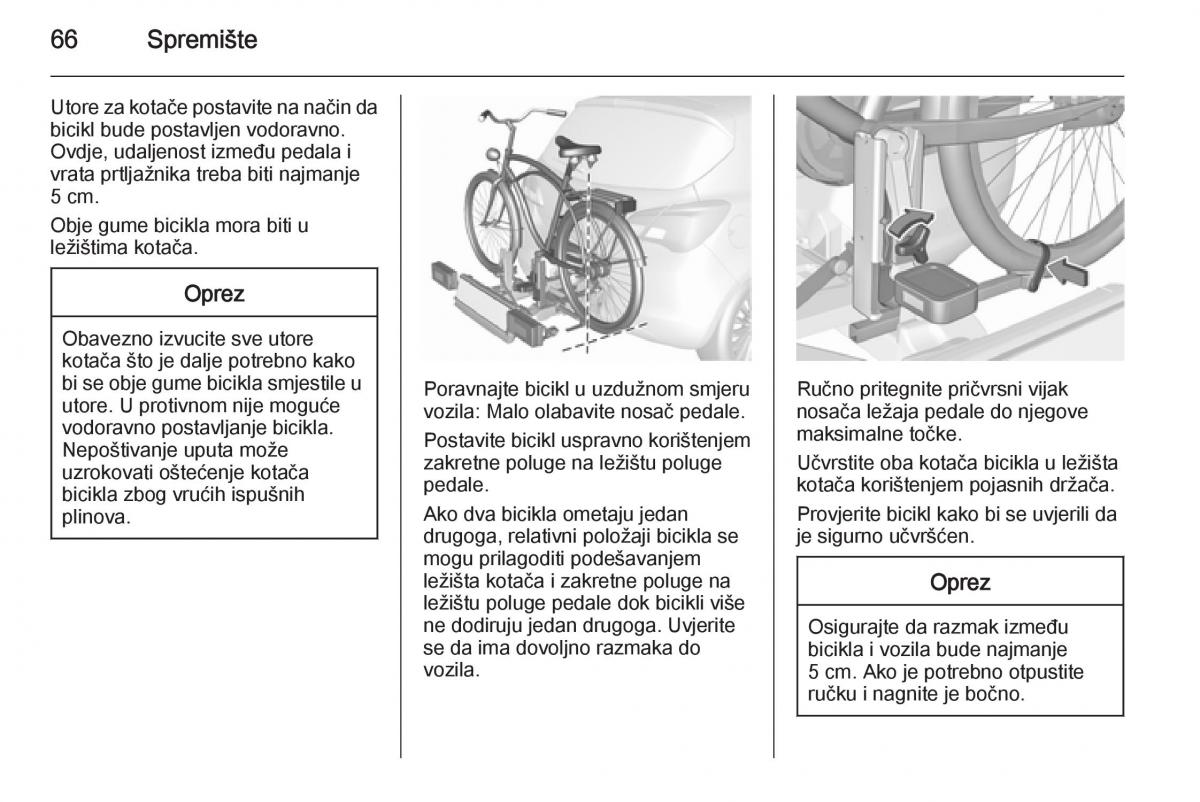 Opel Corsa D vlasnicko uputstvo / page 68