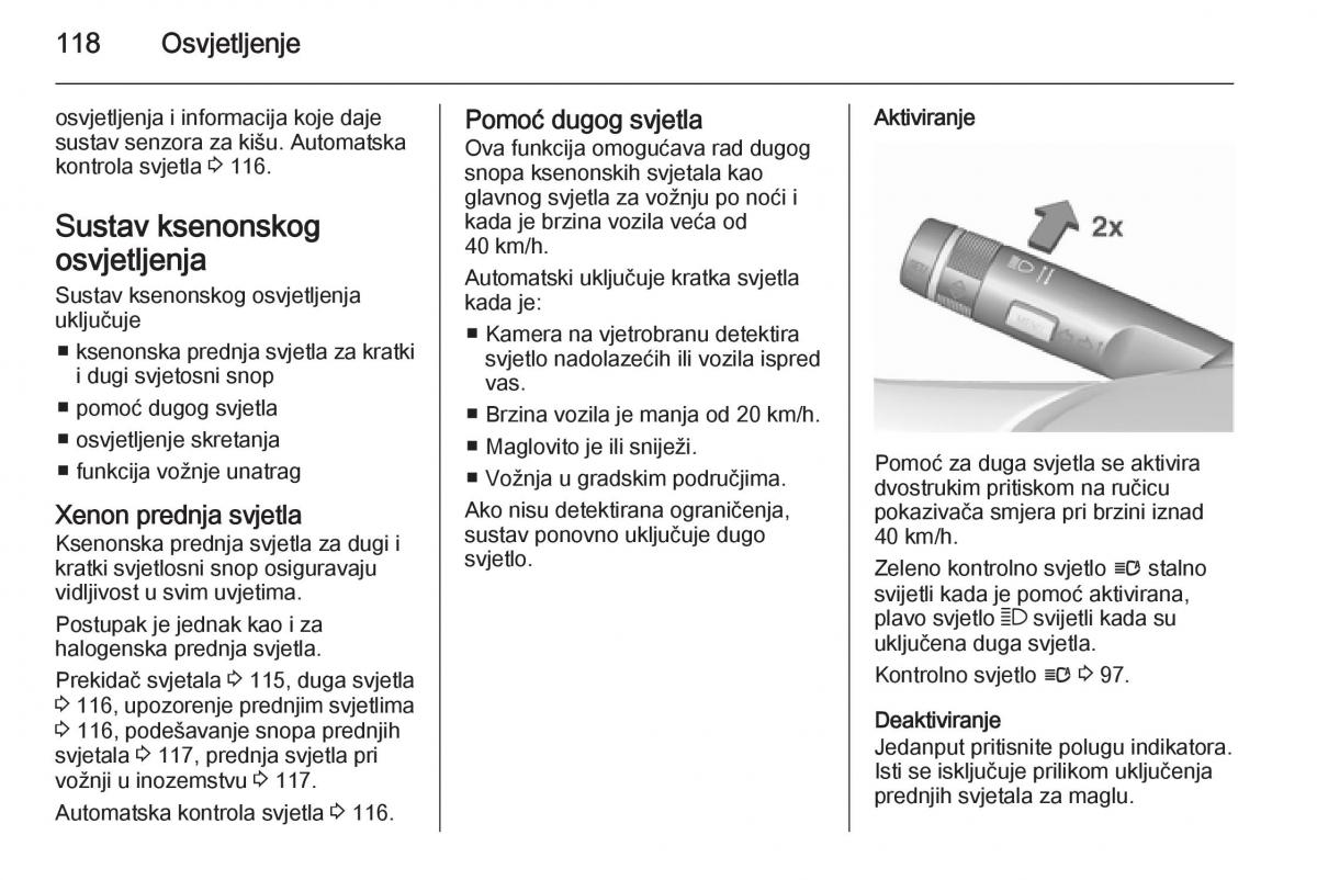 Opel Corsa D vlasnicko uputstvo / page 120