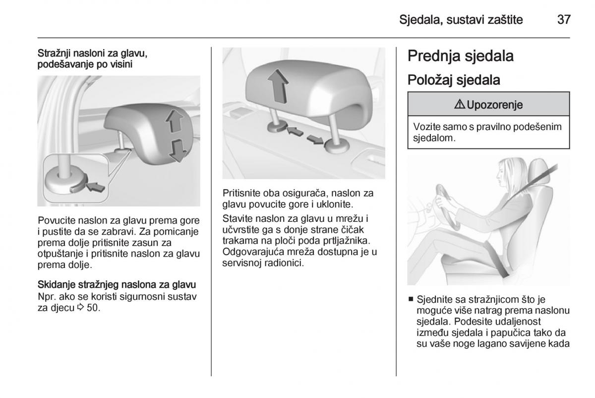 Opel Corsa D vlasnicko uputstvo / page 39