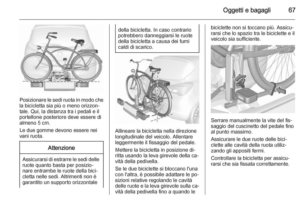 Opel Corsa D manuale del proprietario / page 69