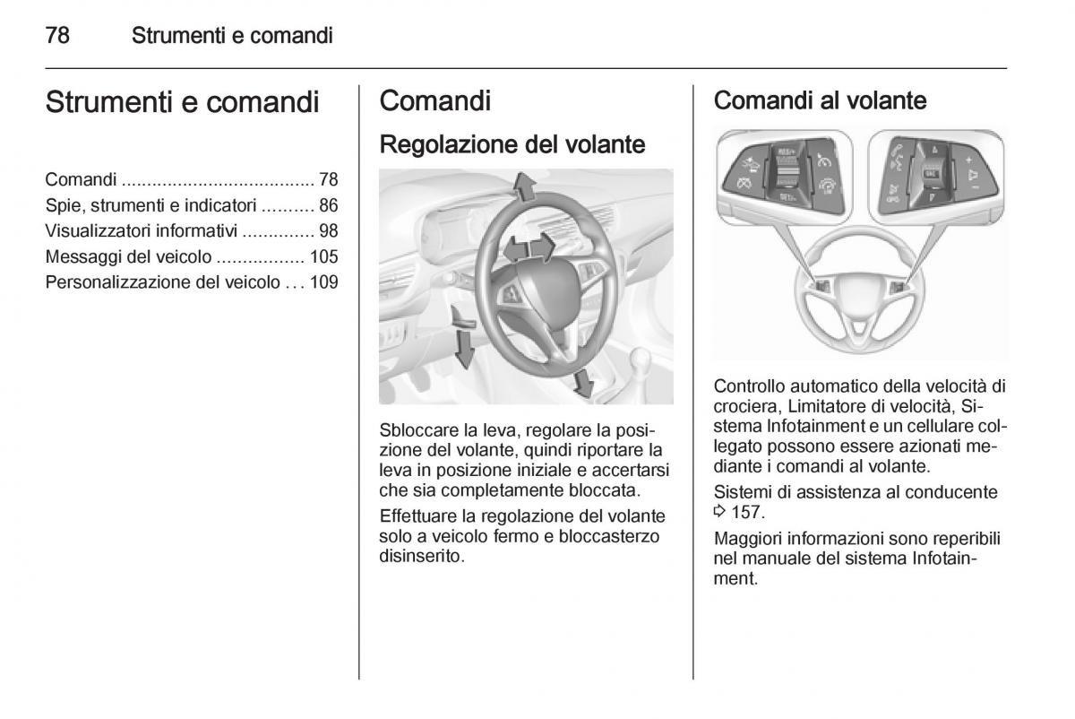 Opel Corsa D manuale del proprietario / page 80