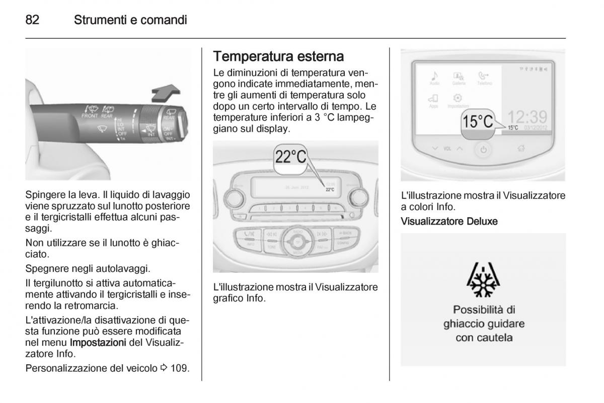 Opel Corsa D manuale del proprietario / page 84