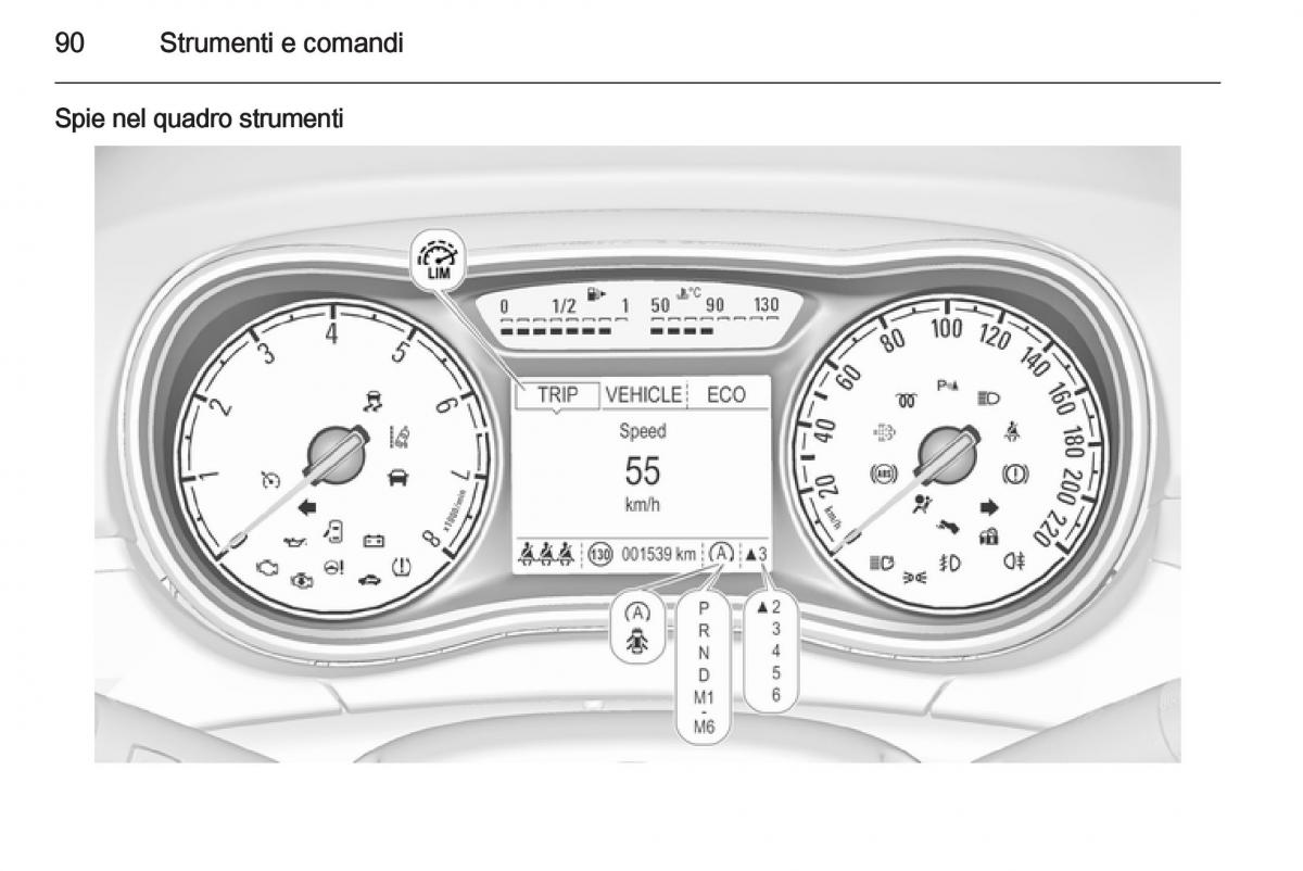 Opel Corsa D manuale del proprietario / page 92