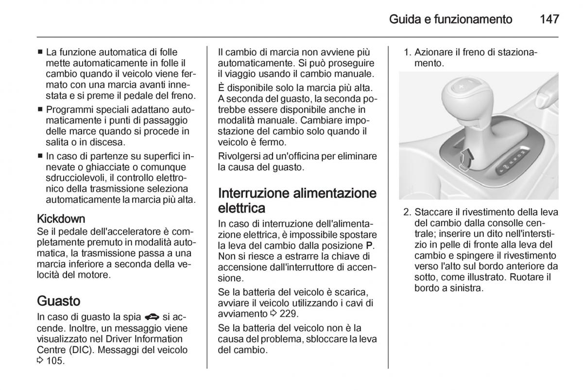 Opel Corsa D manuale del proprietario / page 149