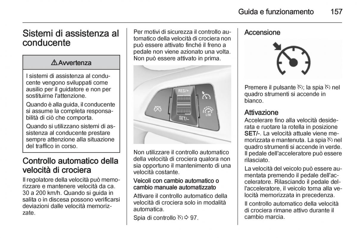 Opel Corsa D manuale del proprietario / page 159