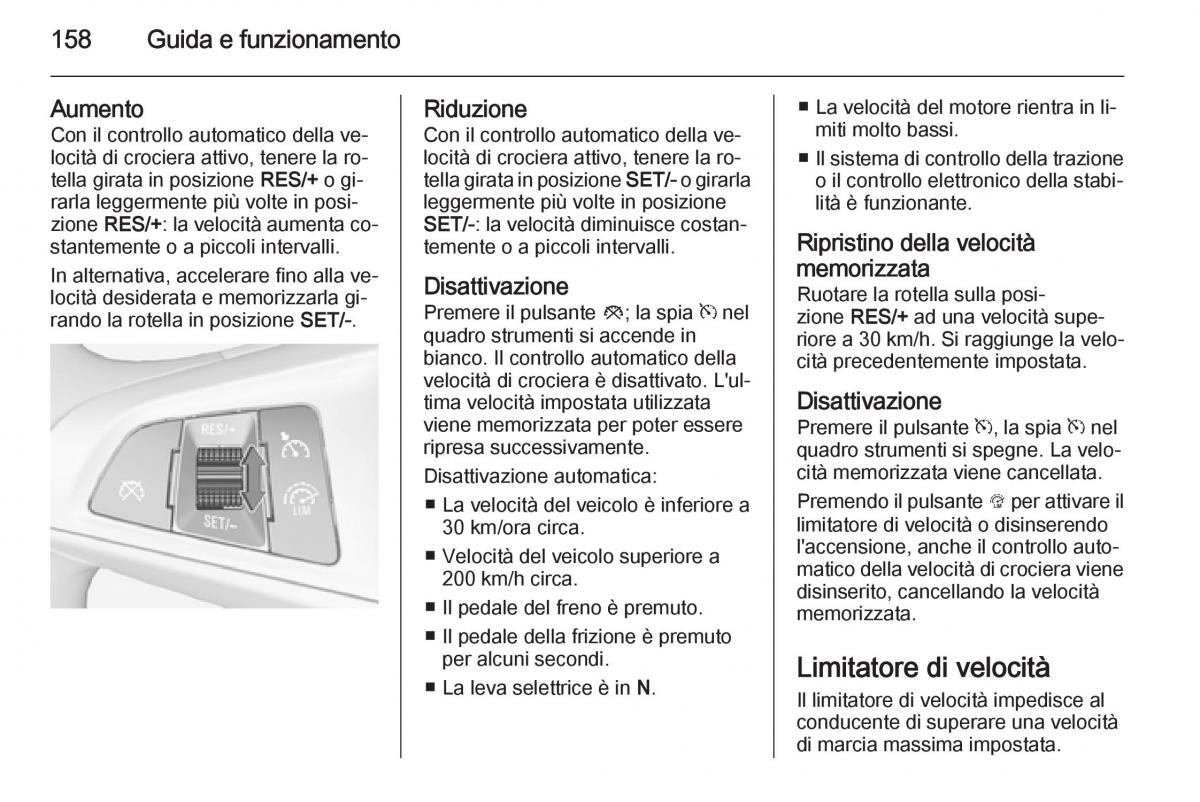 Opel Corsa D manuale del proprietario / page 160