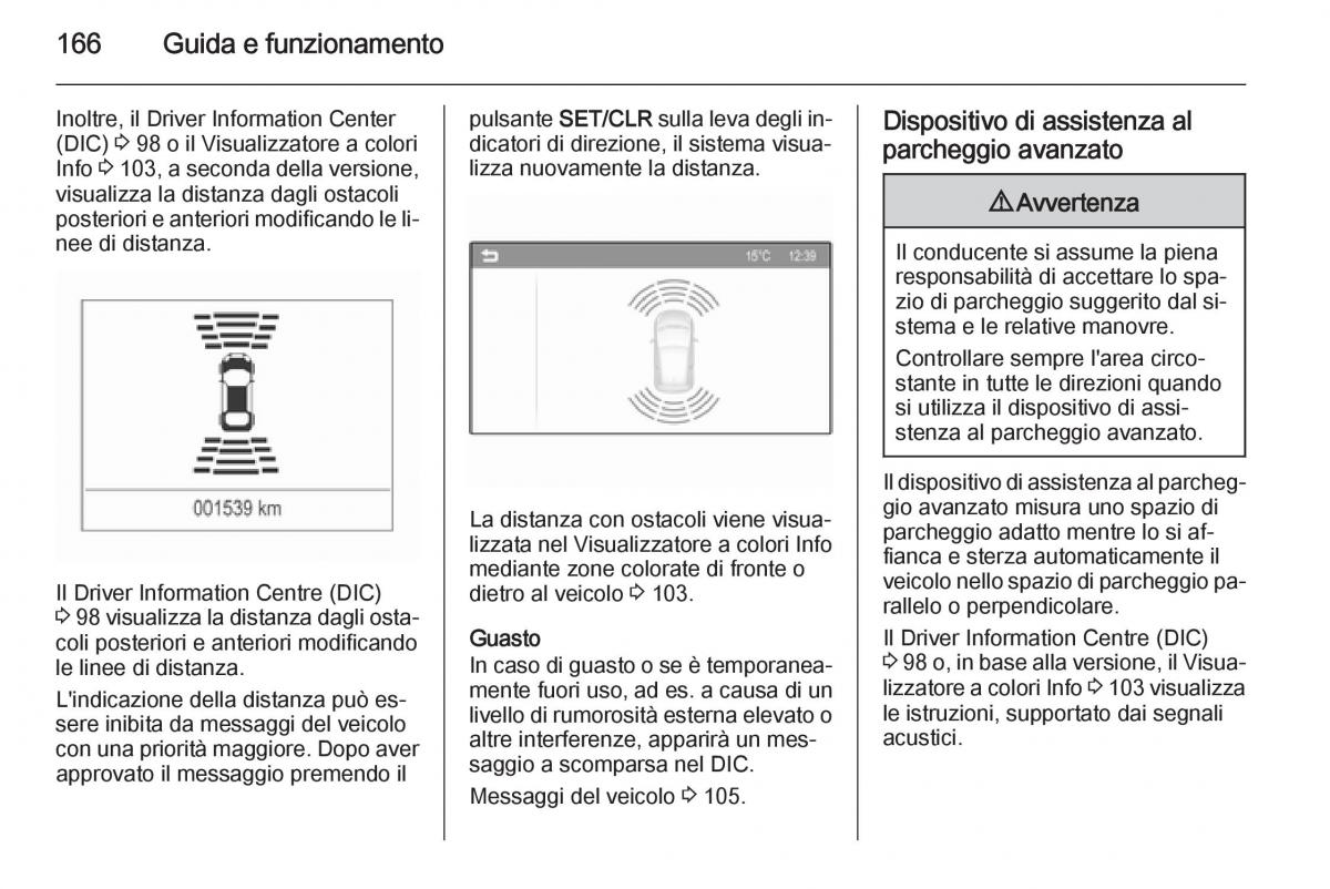 Opel Corsa D manuale del proprietario / page 168