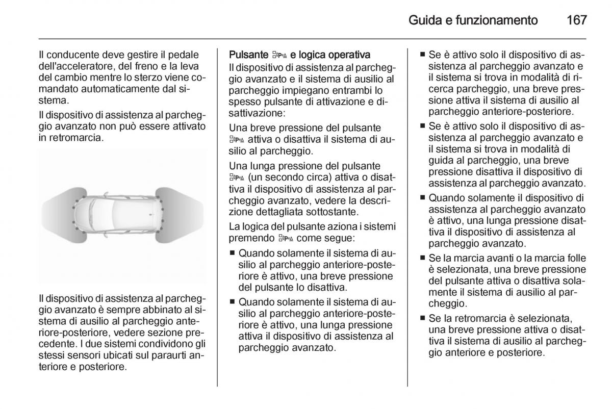 Opel Corsa D manuale del proprietario / page 169