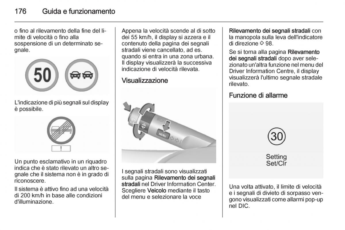 Opel Corsa D manuale del proprietario / page 178