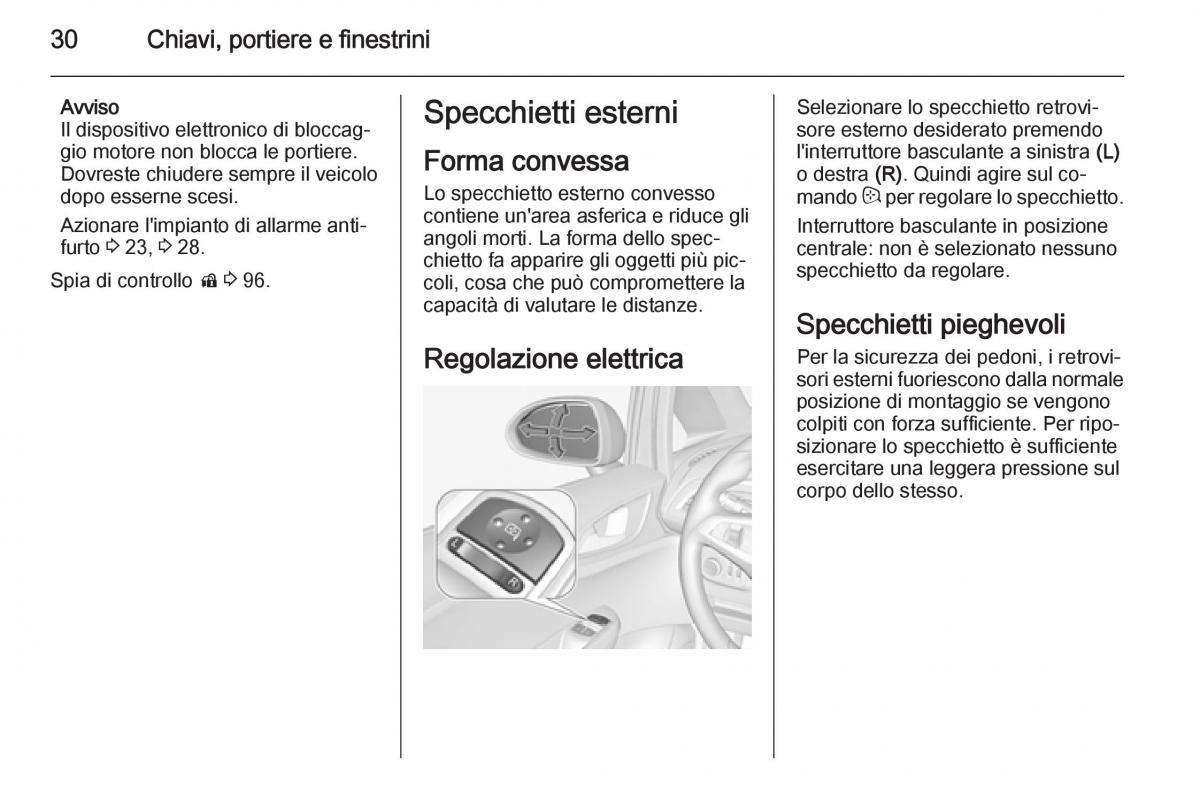 Opel Corsa D manuale del proprietario / page 32