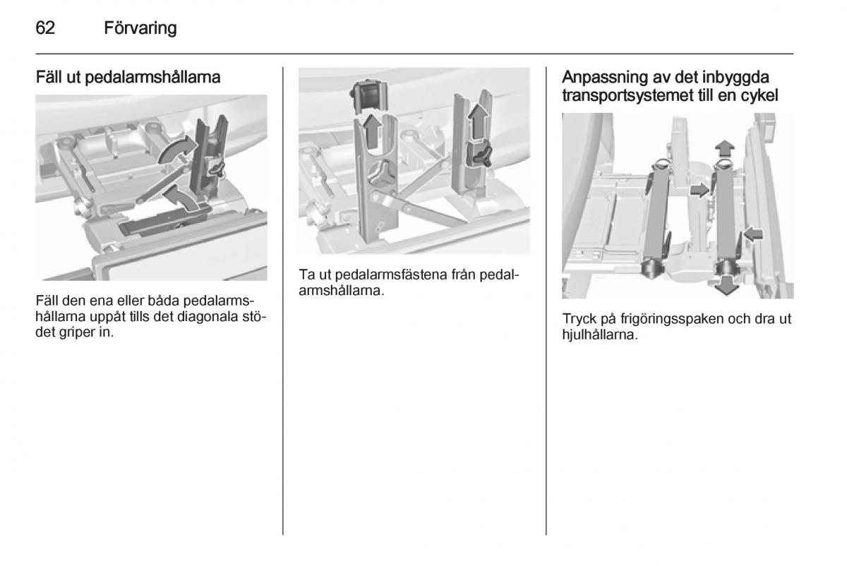 Opel Corsa D instruktionsbok / page 64