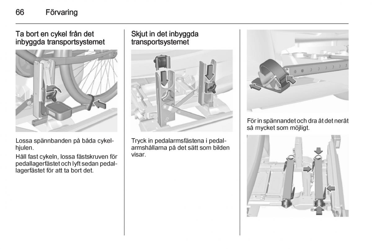 Opel Corsa D instruktionsbok / page 68