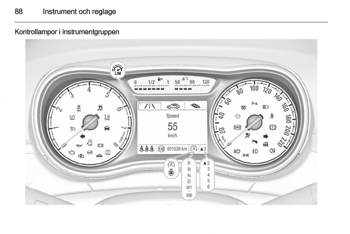 Opel Corsa D instruktionsbok / page 90