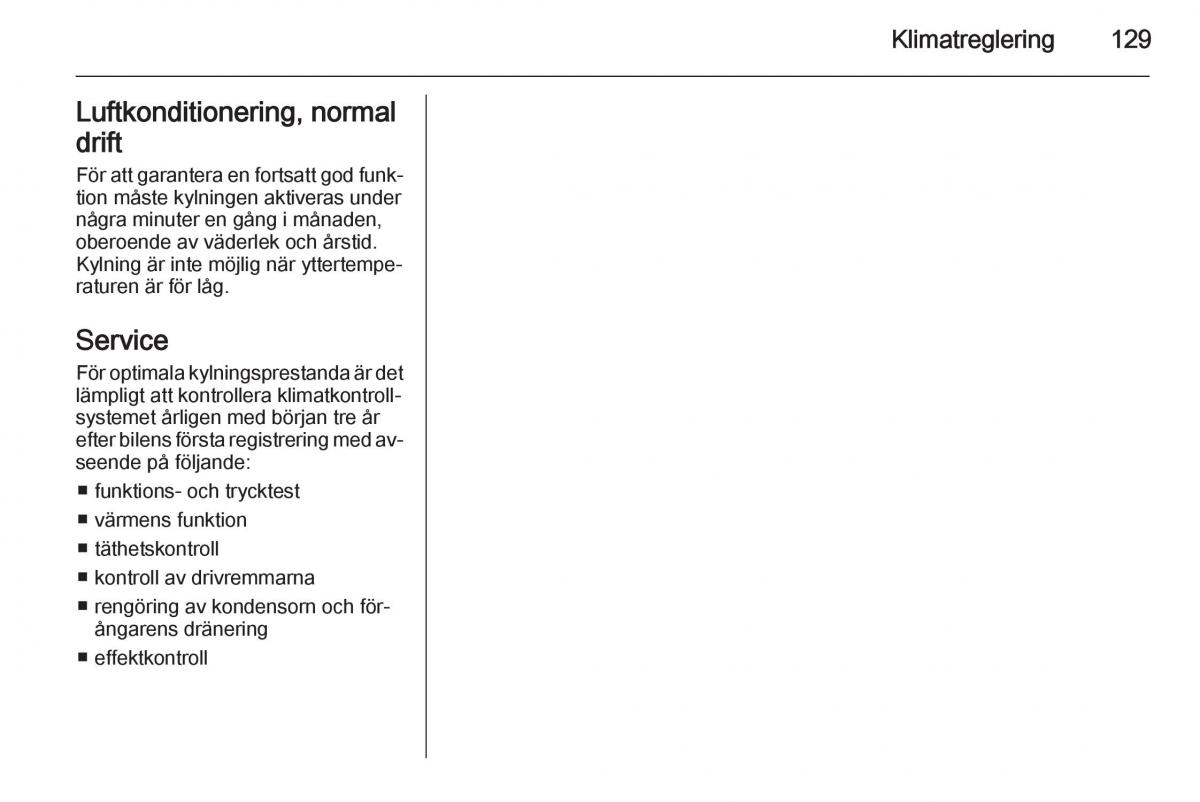 Opel Corsa D instruktionsbok / page 131