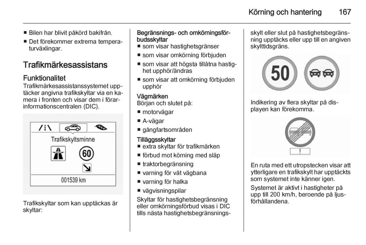 Opel Corsa D instruktionsbok / page 169