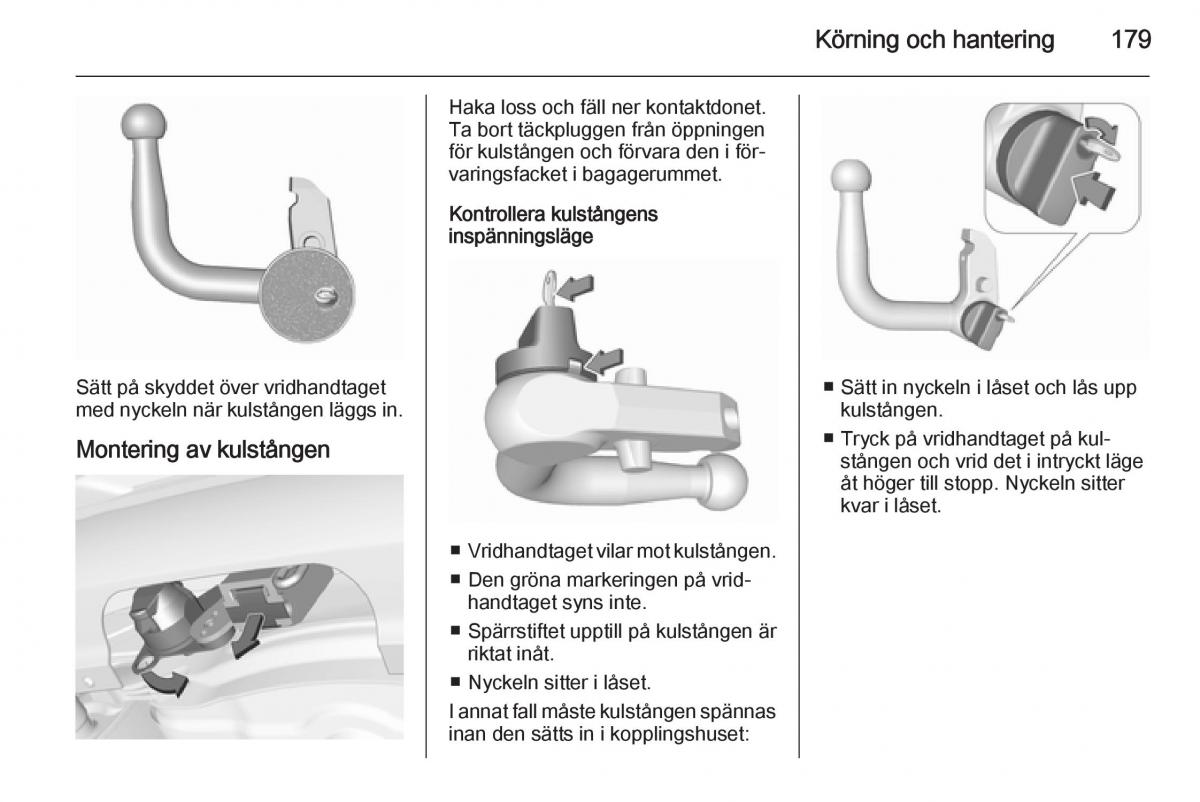 Opel Corsa D instruktionsbok / page 181