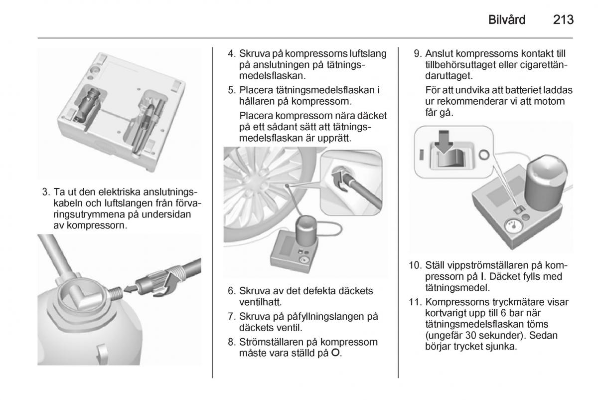 Opel Corsa D instruktionsbok / page 215