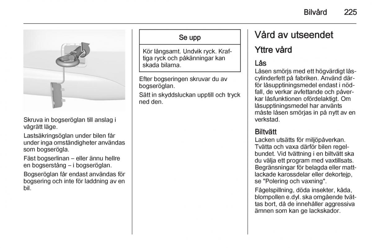 Opel Corsa D instruktionsbok / page 227