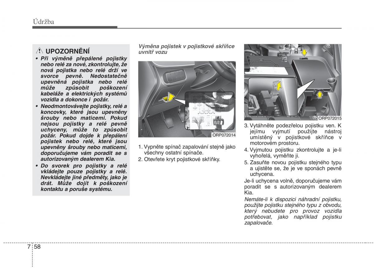 KIA Carens III 3 navod k obsludze / page 603