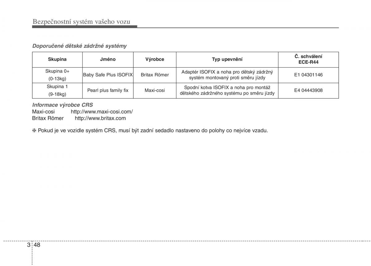 KIA Carens III 3 navod k obsludze / page 64