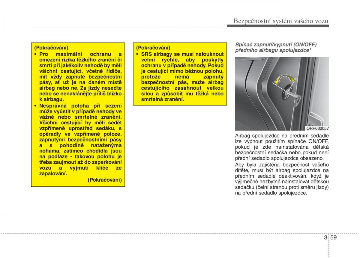 KIA Carens III 3 navod k obsludze / page 75