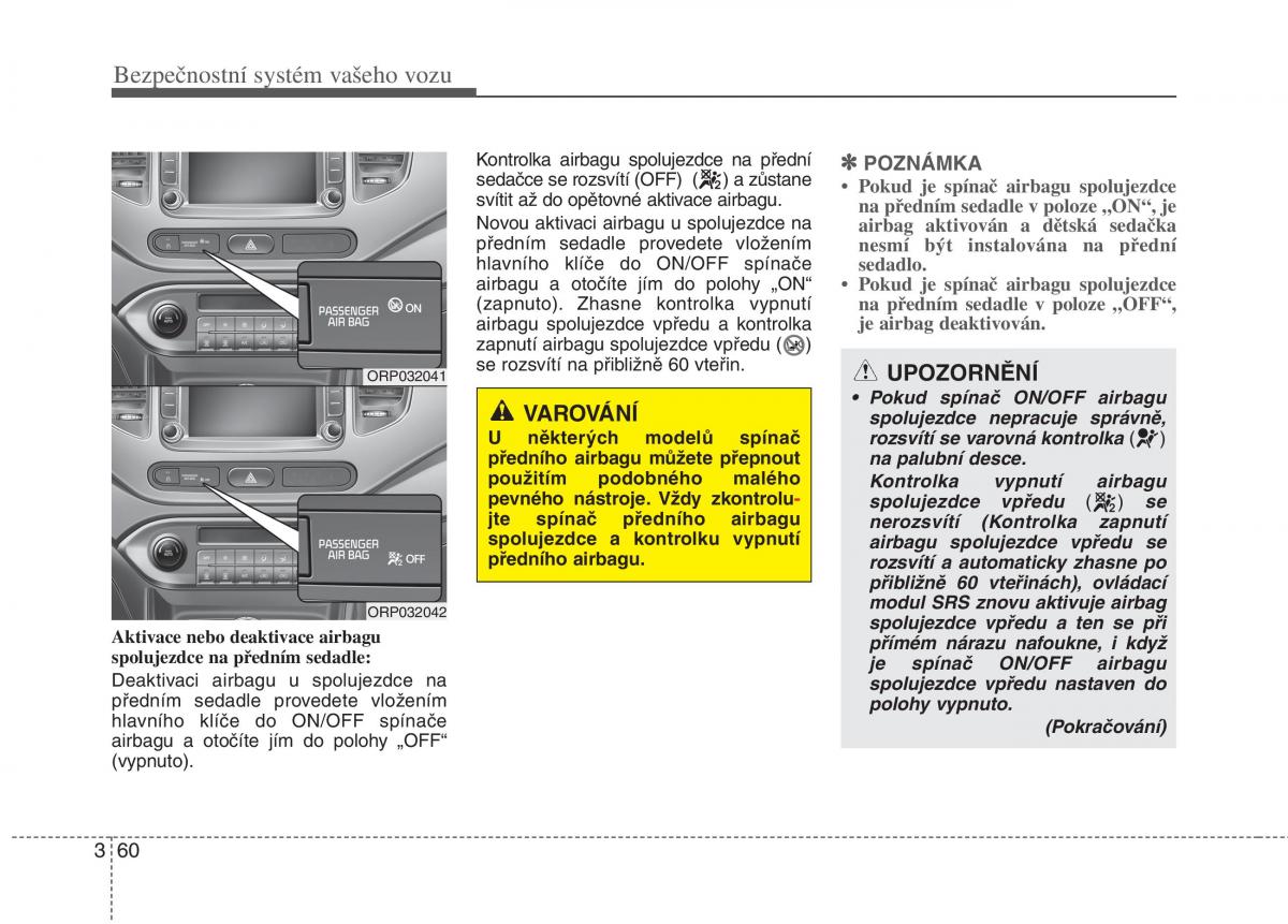 KIA Carens III 3 navod k obsludze / page 76