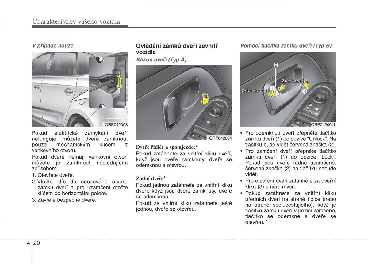 KIA Carens III 3 navod k obsludze / page 108