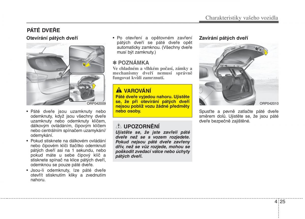 KIA Carens III 3 navod k obsludze / page 113