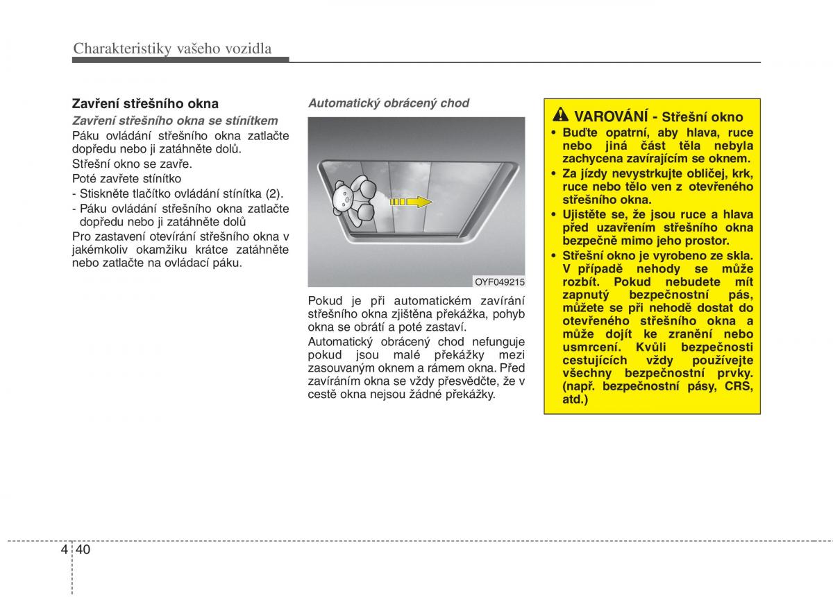 KIA Carens III 3 navod k obsludze / page 128