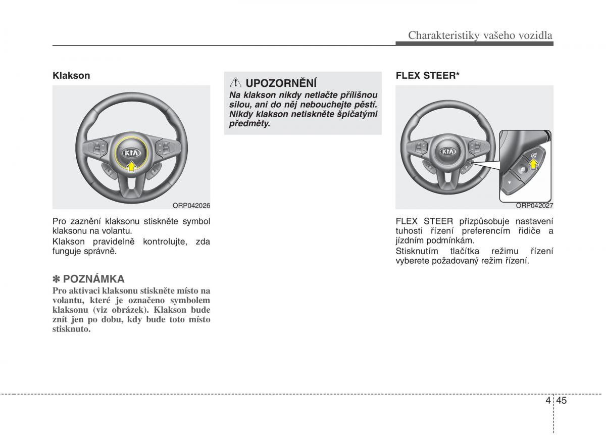 KIA Carens III 3 navod k obsludze / page 133