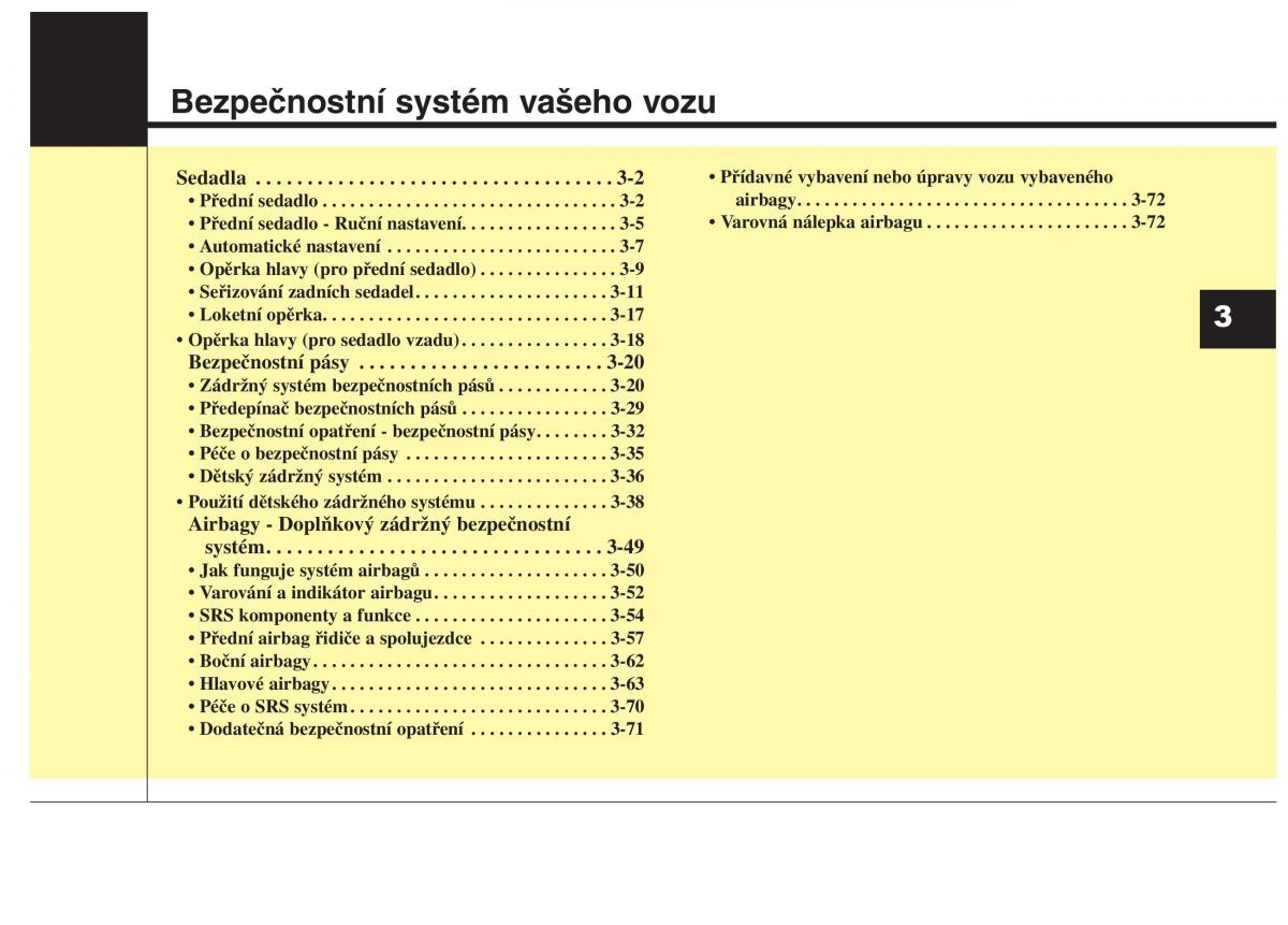 KIA Carens III 3 navod k obsludze / page 17