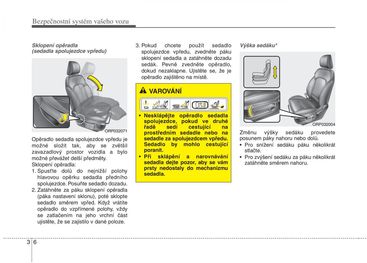 KIA Carens III 3 navod k obsludze / page 22