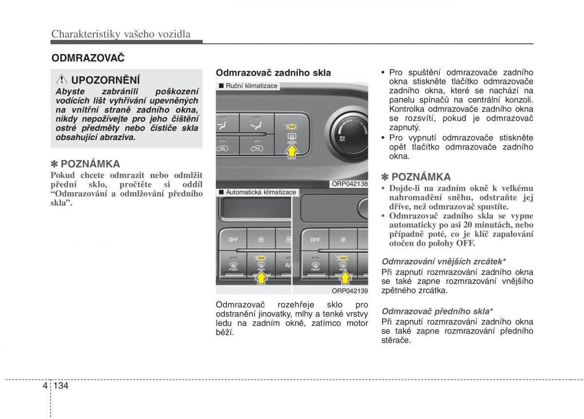 KIA Carens III 3 navod k obsludze / page 222