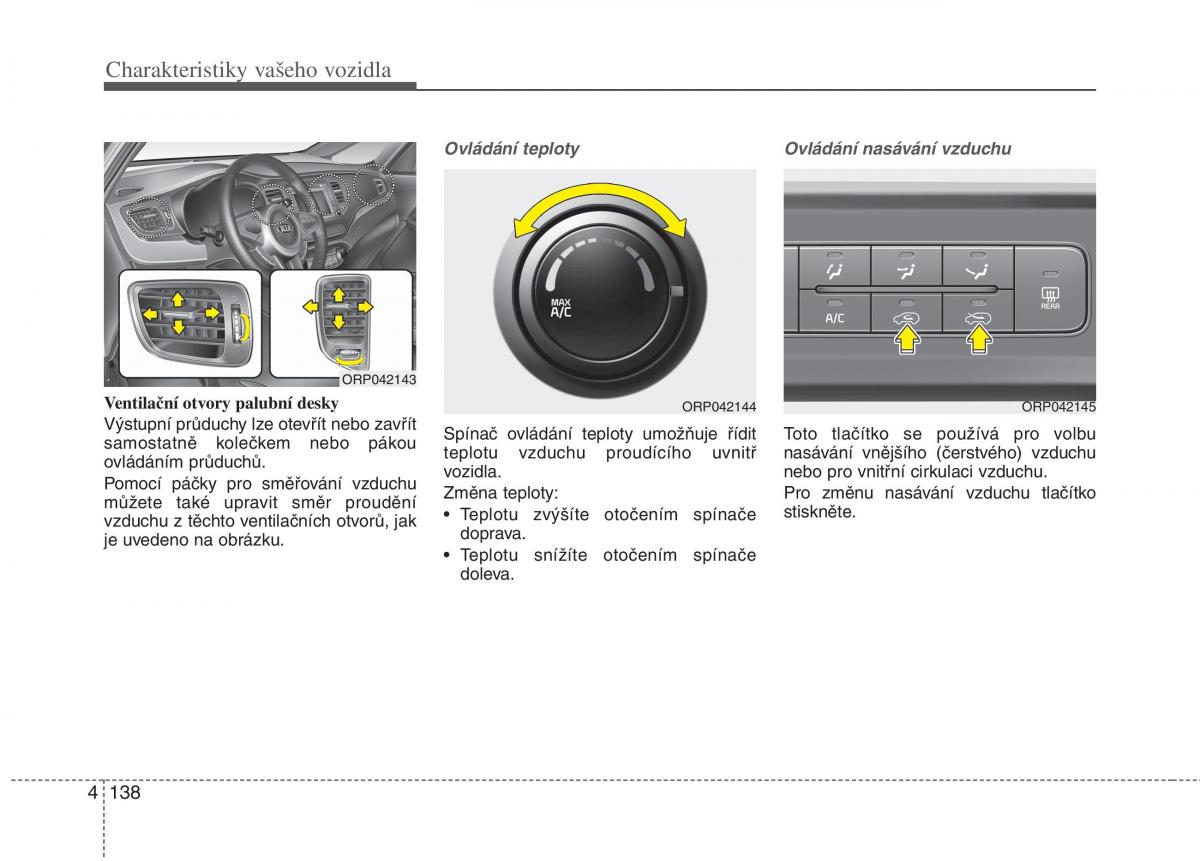 KIA Carens III 3 navod k obsludze / page 226