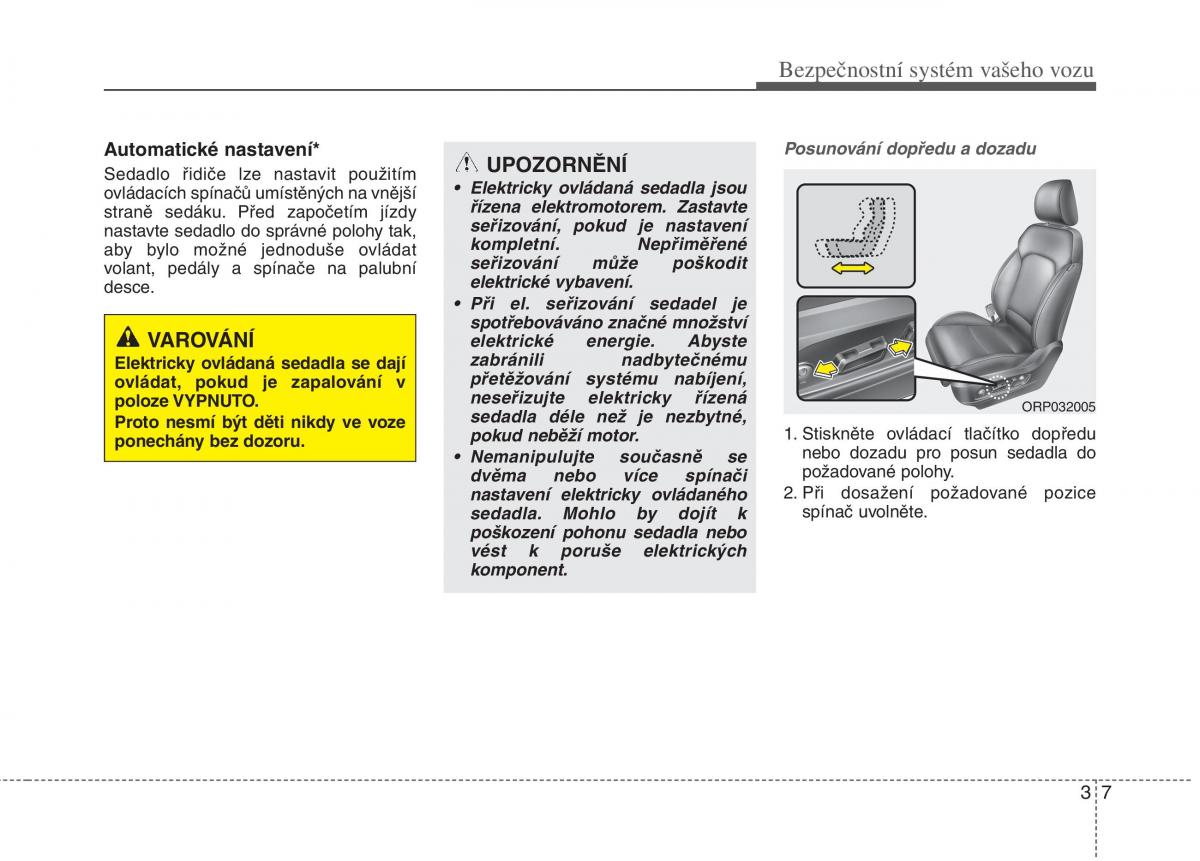 KIA Carens III 3 navod k obsludze / page 23