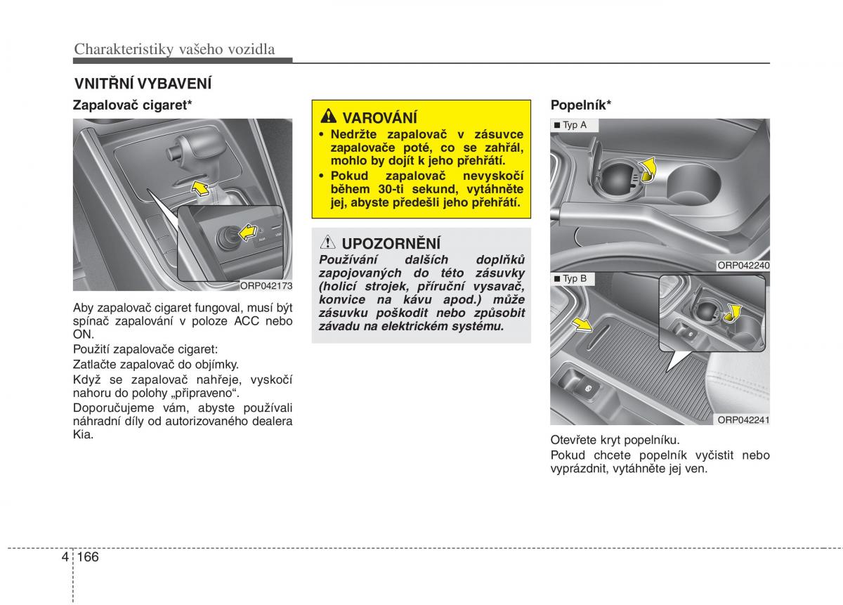 KIA Carens III 3 navod k obsludze / page 254