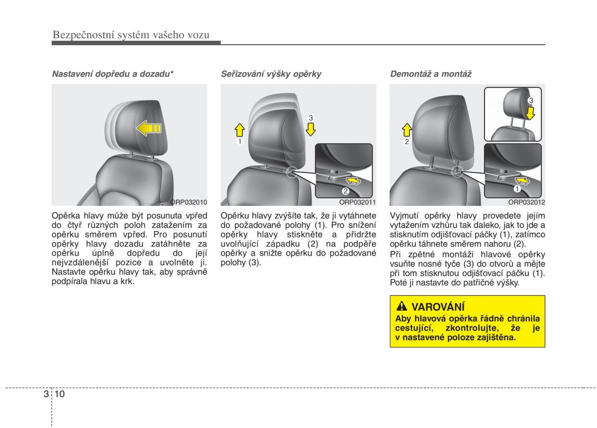 KIA Carens III 3 navod k obsludze / page 26