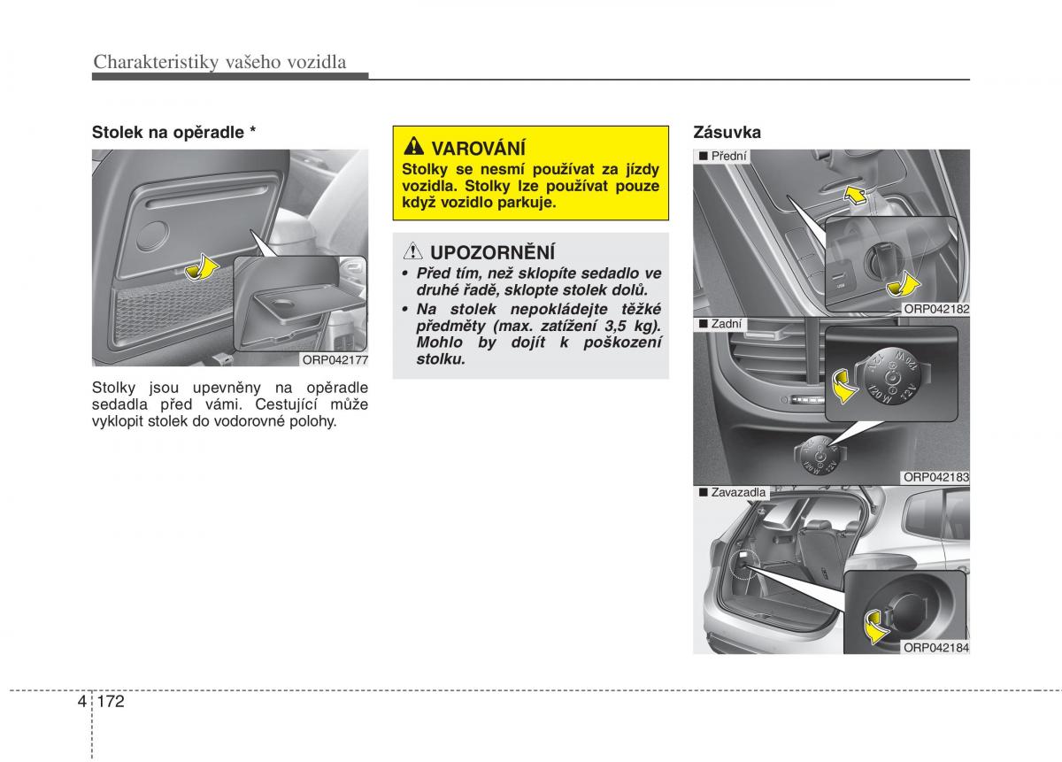 KIA Carens III 3 navod k obsludze / page 260