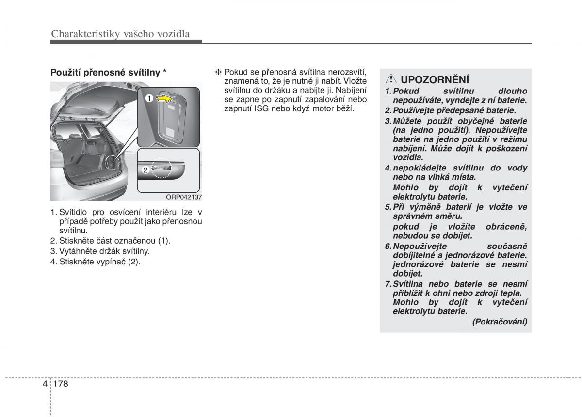 KIA Carens III 3 navod k obsludze / page 266