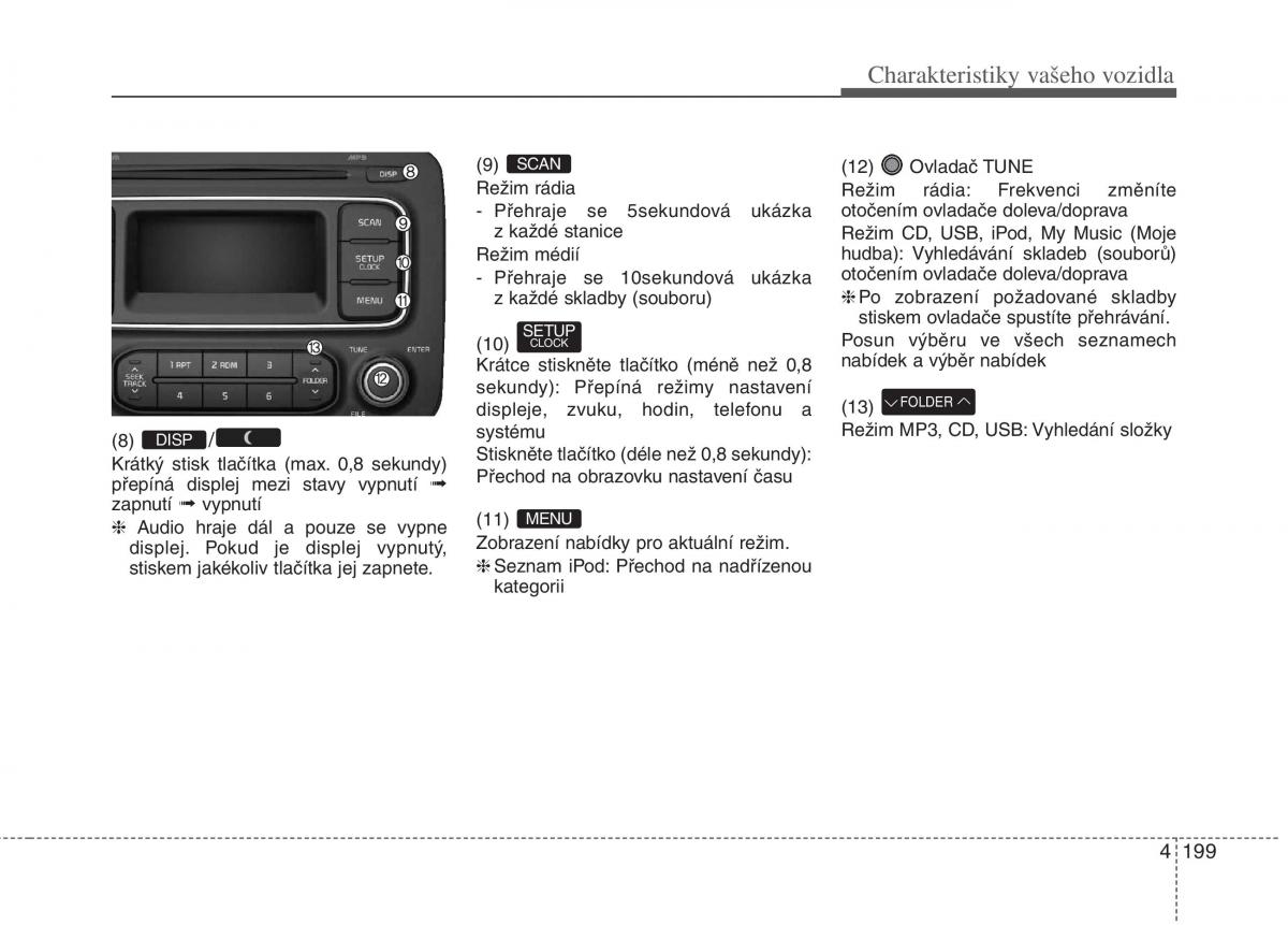 KIA Carens III 3 navod k obsludze / page 287