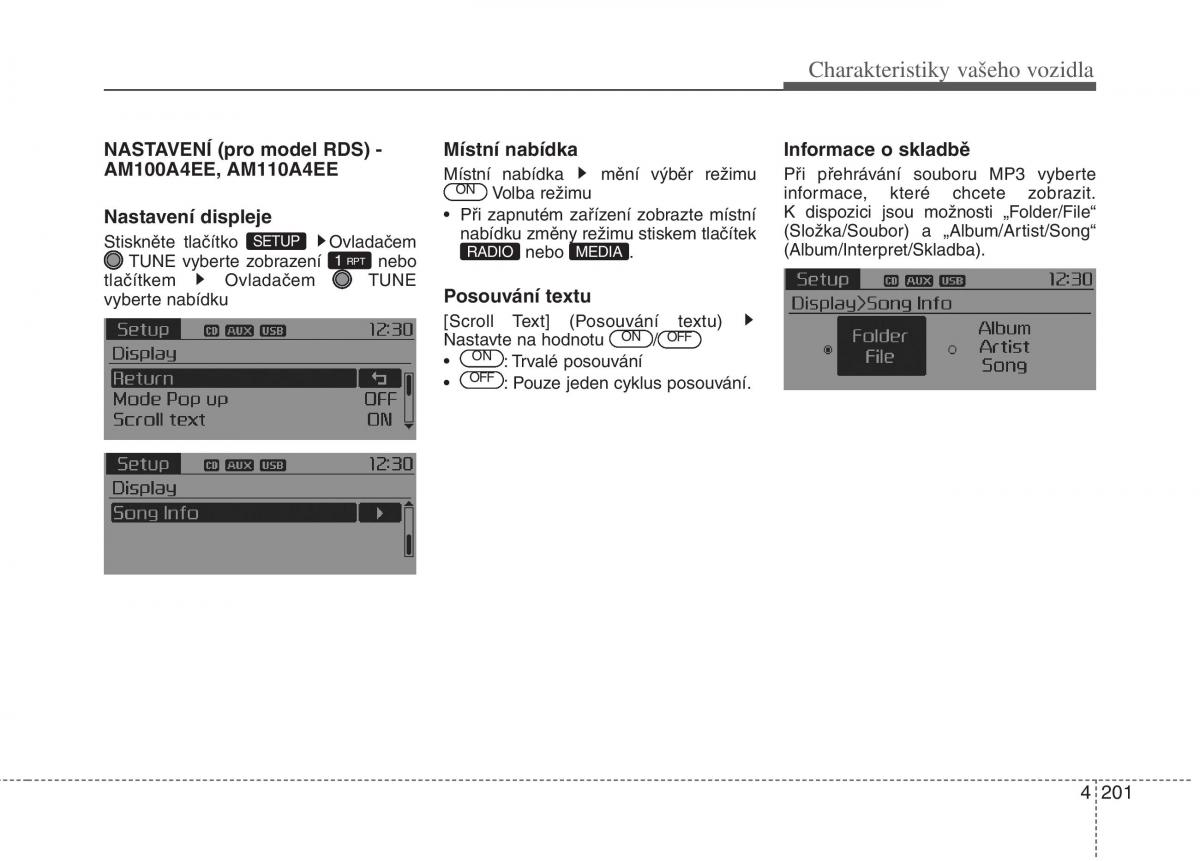 KIA Carens III 3 navod k obsludze / page 289