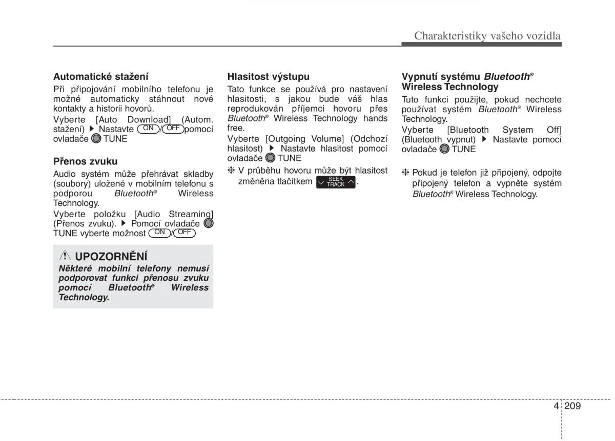 KIA Carens III 3 navod k obsludze / page 297