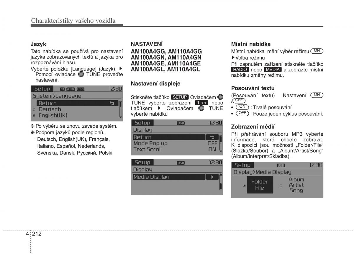 KIA Carens III 3 navod k obsludze / page 300