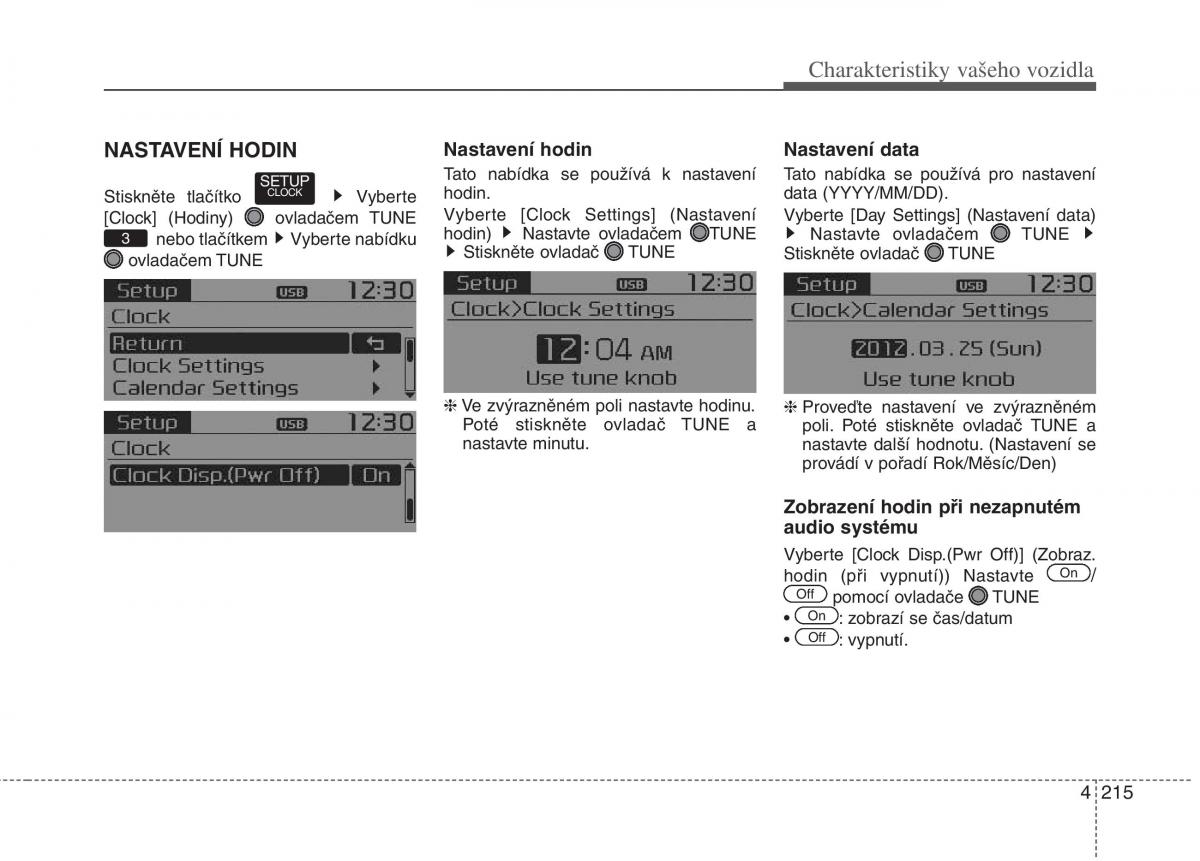 KIA Carens III 3 navod k obsludze / page 303