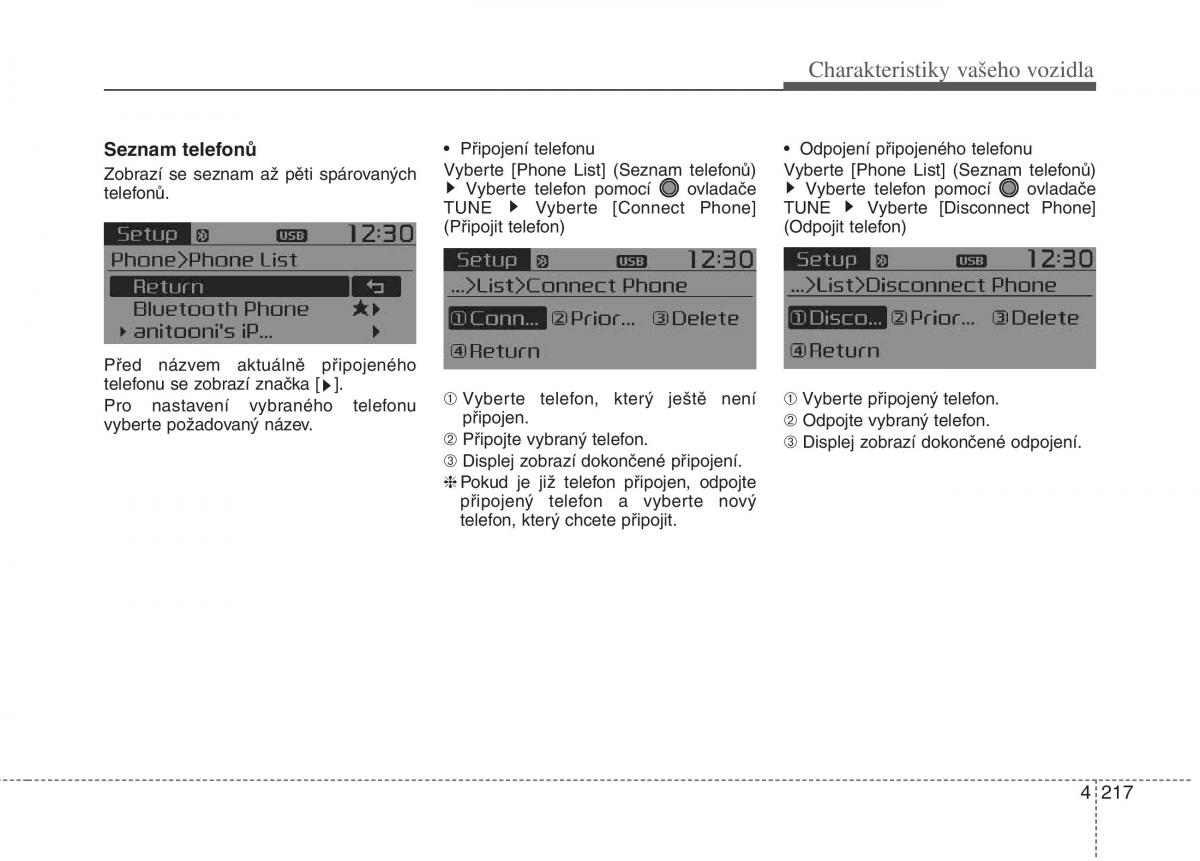 KIA Carens III 3 navod k obsludze / page 305