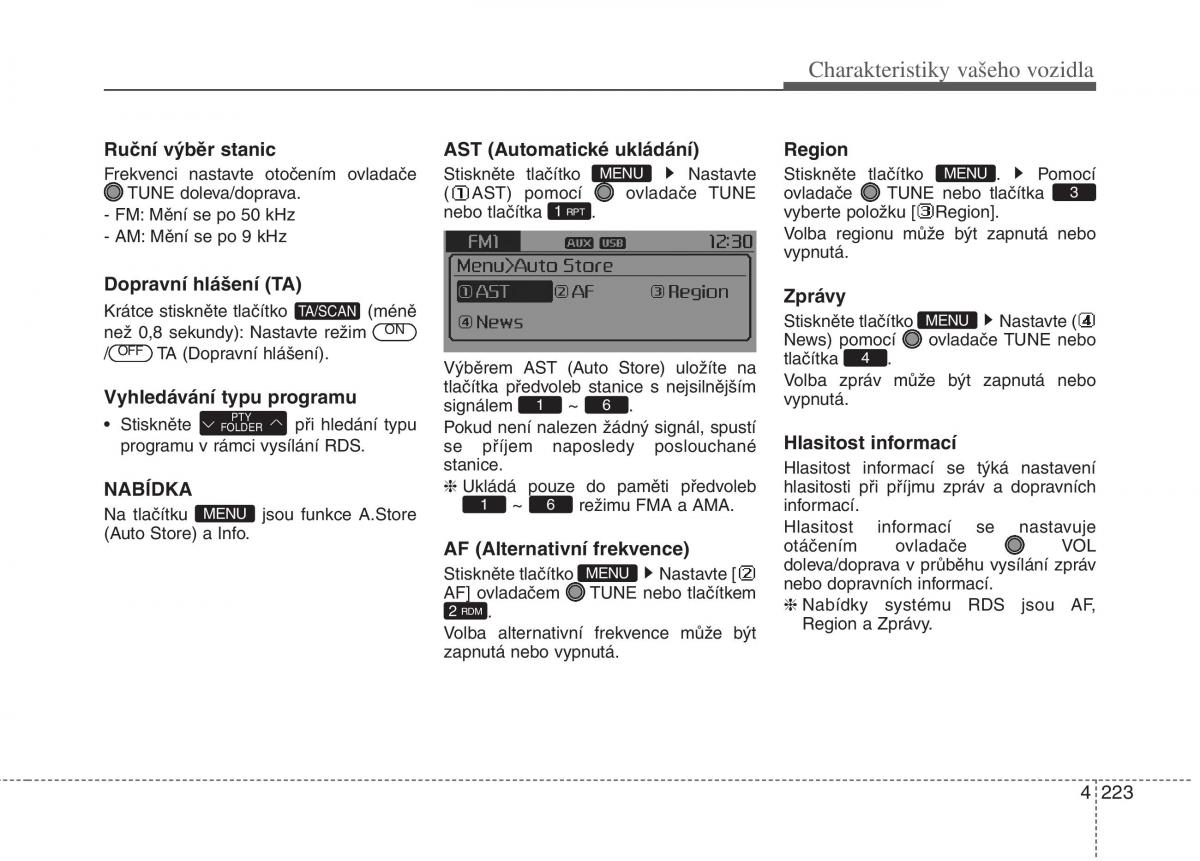 KIA Carens III 3 navod k obsludze / page 311